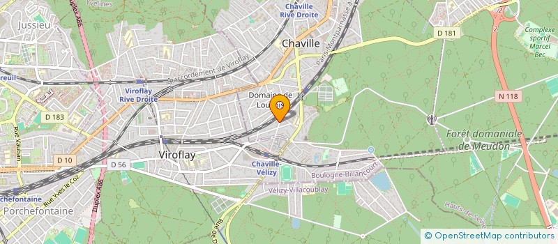 localisation de l'entreprise MADAME ZELIE THINET à CHAVILLE