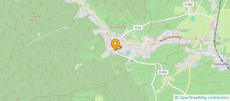 localisation de l'entreprise MADAME ZELIE WERLE  BARR