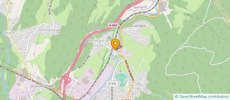 localisation de l'entreprise MADAME ZELIHA ATAK  MONTREAL-LA-CLUSE