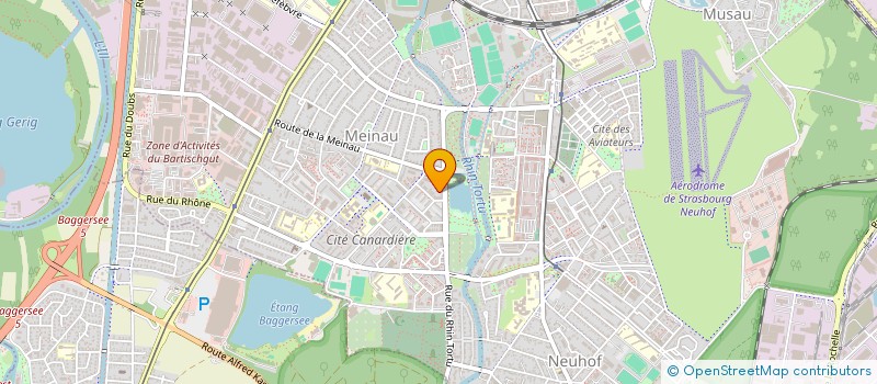 localisation de l'entreprise MADAME ZELIHA OKSUZTEPE  STRASBOURG