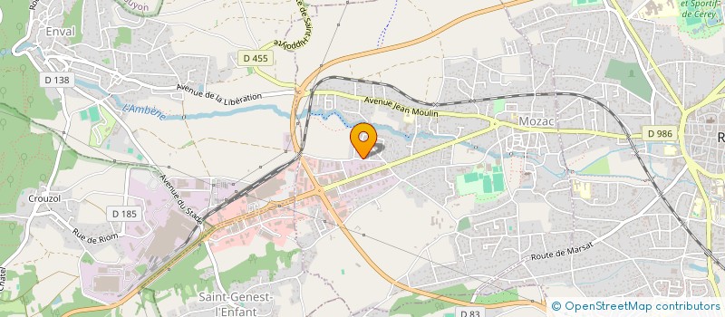 localisation de l'entreprise MADAME ZELIHA YILMAZ  MOZAC