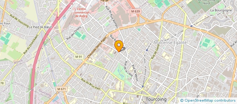 localisation de l'entreprise MADAME ZELIKHA KHALLOUT  TOURCOING