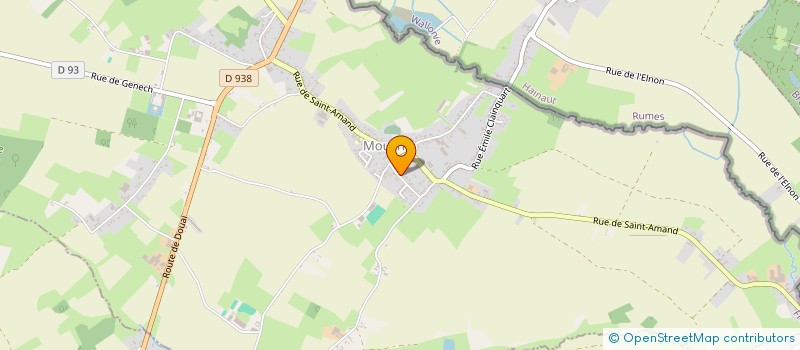 localisation de l'entreprise MADAME ZELLY KEITA  ORCHIES