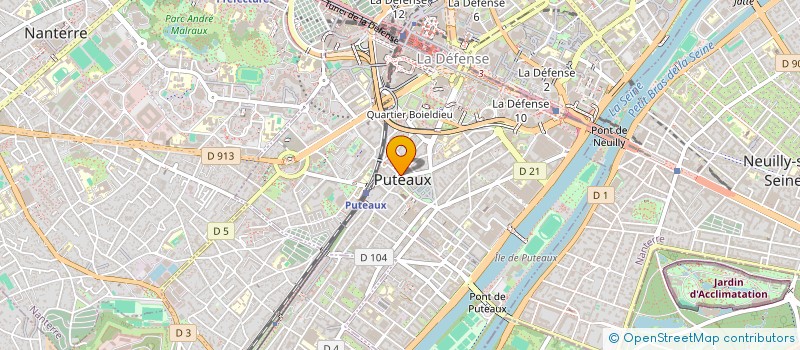 localisation de l'entreprise MADAME ZENA SAYDE  PUTEAUX