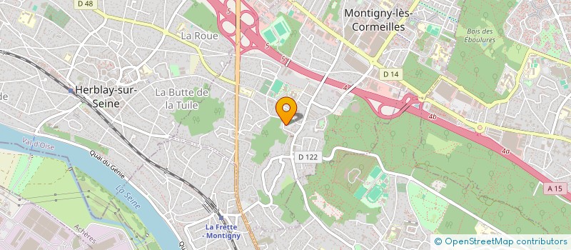 localisation de l'entreprise MADAME ZENAB BARRY  MONTIGNY-LES-CORMEILLES