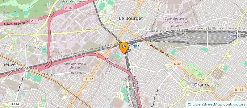 localisation de l'entreprise MADAME ZENABE HIMIDI  DRANCY