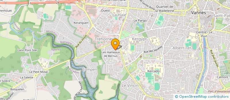 localisation de l'entreprise MADAME ZENABOU ATTOUMANE à VANNES