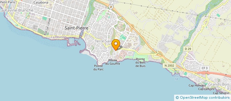 localisation de l'entreprise MADAME ZENABOU HOUMADI  SAINT-PIERRE