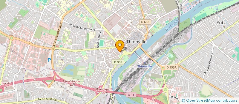 localisation de l'entreprise MADAME ZENG JU TANG à THIONVILLE