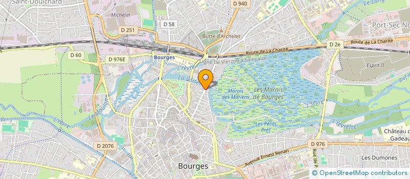 localisation de l'entreprise MADAME ZENNURE INANC à BOURGES