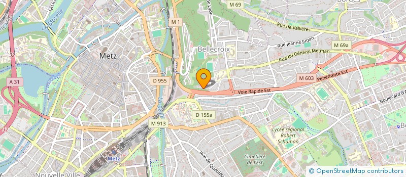 localisation de l'entreprise MADAME ZEYNEB HADJ HADJEBA à METZ