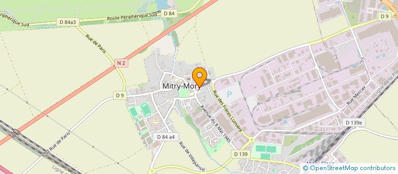 localisation de l'entreprise MADAME ZEYNEB ORUC à MITRY-MORY