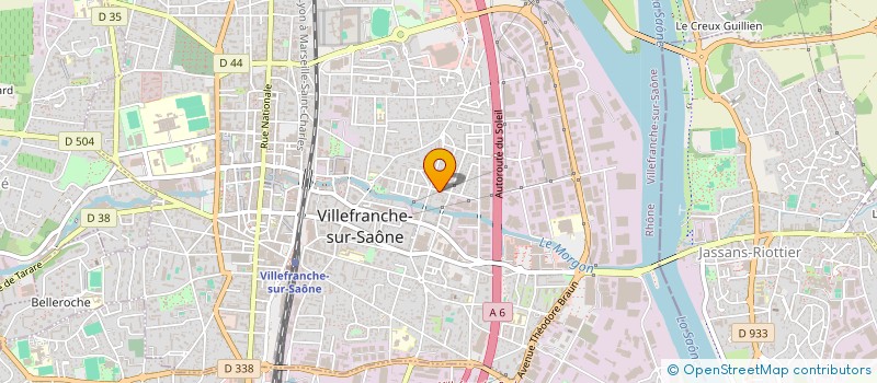 localisation de l'entreprise MADAME ZEYNEP ADSIZ à VILLEFRANCHE-SUR-SAONE