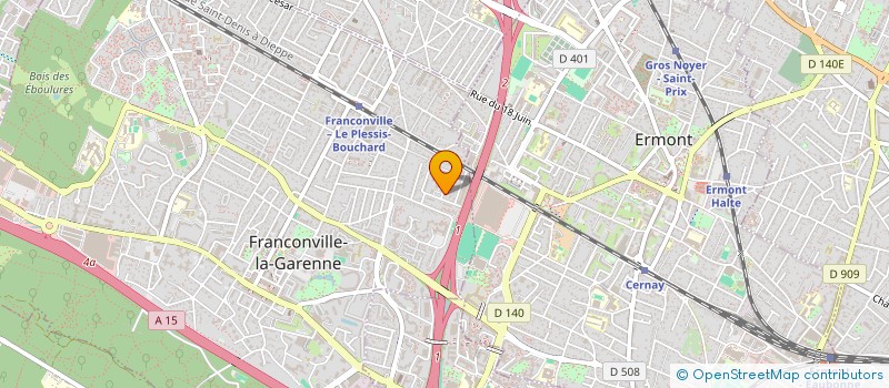 localisation de l'entreprise MADAME ZEYNEP BARCIN  FRANCONVILLE