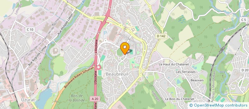 localisation de l'entreprise MADAME ZEYNEP KOYUMDJIEVA à LIMOGES