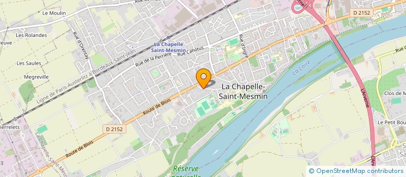localisation de l'entreprise MADAME ZEYNEP OZBEY à LA CHAPELLE-SAINT-MESMIN