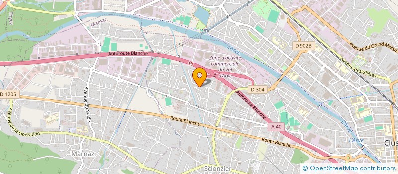 localisation de l'entreprise MADAME ZEYNEP TANLI  SCIONZIER