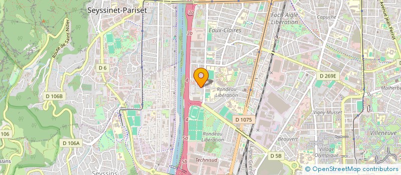 localisation de l'entreprise MADAME ZEYNEP TOK  GRENOBLE