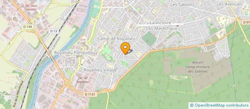 localisation de l'entreprise MADAME ZEYNES BEKLEVIC à COMPIEGNE