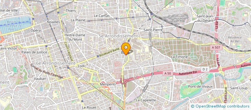 localisation de l'entreprise MADAME ZHANA NERSESIAN à MARSEILLE