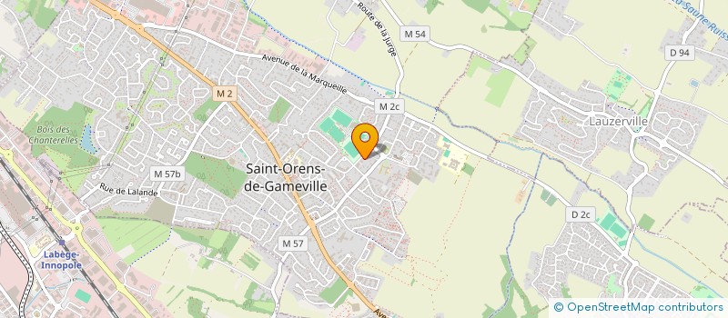 localisation de l'entreprise MADAME ZHANEL ZHUBANOVA à SAINT-ORENS-DE-GAMEVILLE