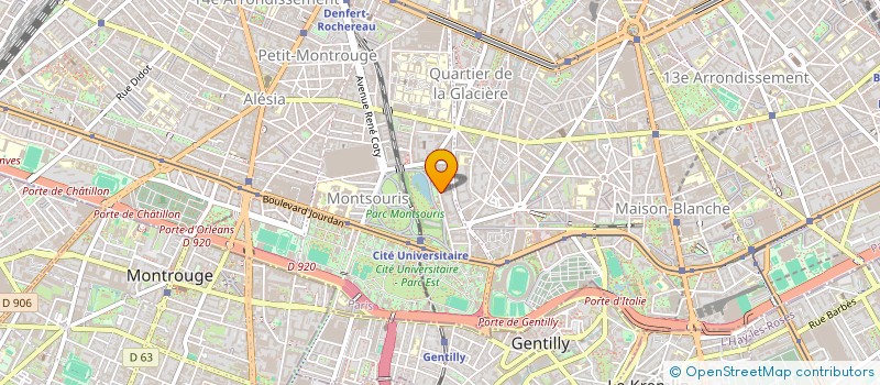 localisation de l'entreprise MADAME ZHANGWEI SHAN  PARIS