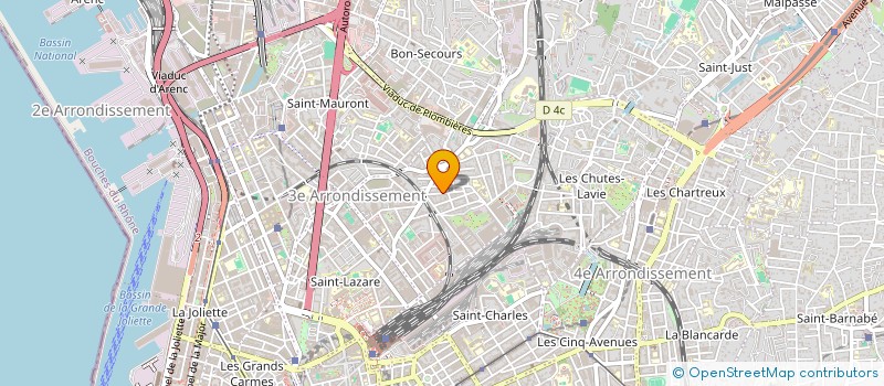 localisation de l'entreprise MADAME ZHANNA GABRIELYAN à MARSEILLE