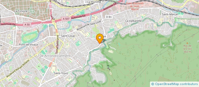 localisation de l'entreprise MADAME ZHANNA KAZARYAN  MARSEILLE