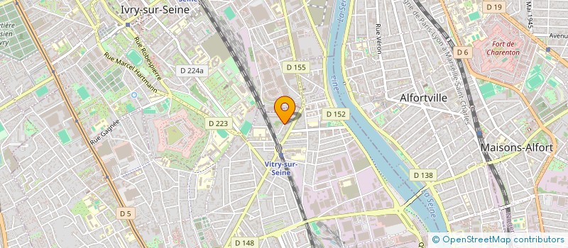 localisation de l'entreprise MADAME ZHANNETA REVAZYAN  VITRY-SUR-SEINE