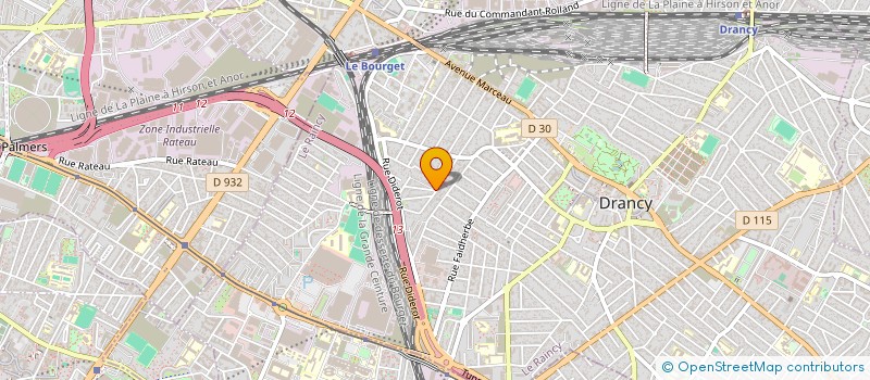 localisation de l'entreprise MADAME ZHEN JIA  DRANCY