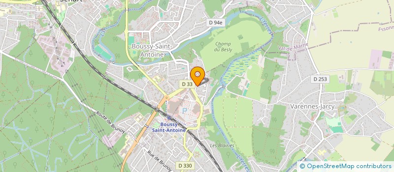 localisation de l'entreprise MADAME ZHENGZHENG XIA  QUINCY-SOUS-SENART