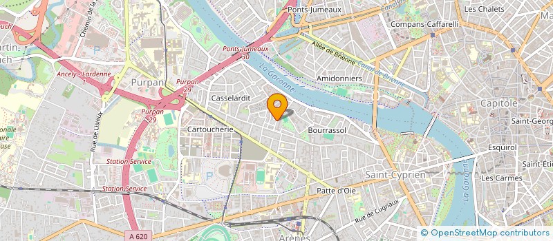 localisation de l'entreprise MADAME ZHENYI DONG  TOULOUSE