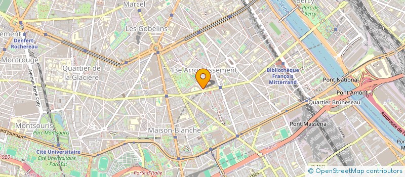 localisation de l'entreprise MADAME ZHEPING XU  PARIS