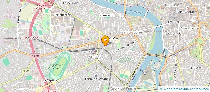 localisation de l'entreprise MADAME ZHIJING WU à TOULOUSE