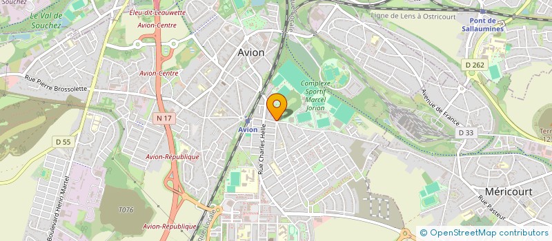 localisation de l'entreprise MADAME ZHIQIN XU à AVION