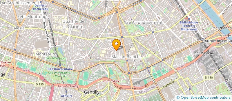 localisation de l'entreprise MADAME ZHIQING DAI  PARIS