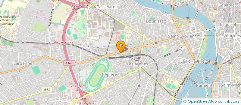 localisation de l'entreprise MADAME ZHIYAN LIN à TOULOUSE