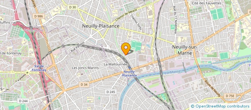 localisation de l'entreprise MADAME ZHIZI YUAN à NEUILLY-PLAISANCE