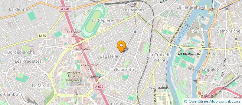 localisation de l'entreprise MADAME ZHOR ELMOUNOUAR à TOULOUSE