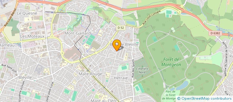 localisation de l'entreprise MADAME ZHOR KEDJAM à LE HAVRE