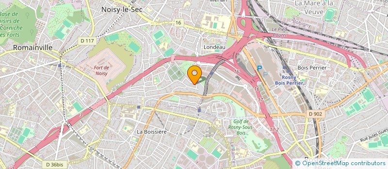 localisation de l'entreprise MADAME ZHORA OUAREM à NOISY-LE-SEC