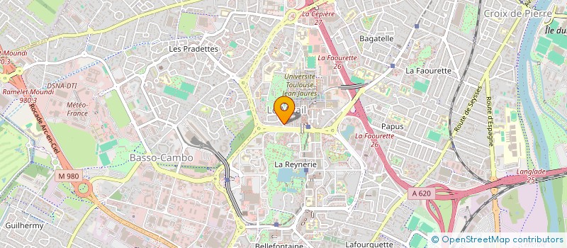 localisation de l'entreprise MADAME ZHORAT HADJOUT à TOULOUSE