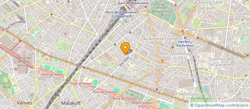 localisation de l'entreprise MADAME ZHUO CHEN  PARIS