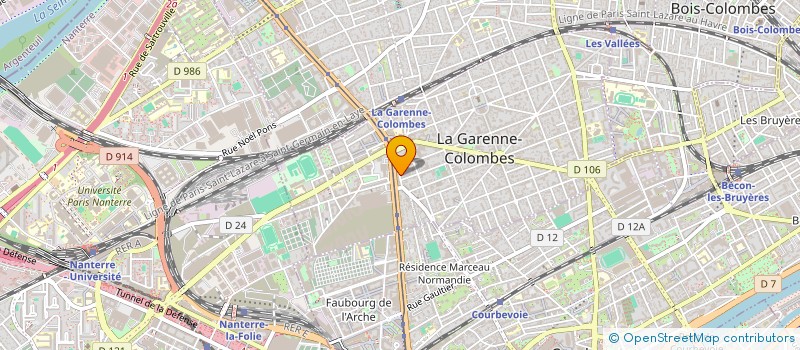 localisation de l'entreprise MADAME ZHUOWEN ZHAO à LA GARENNE-COLOMBES
