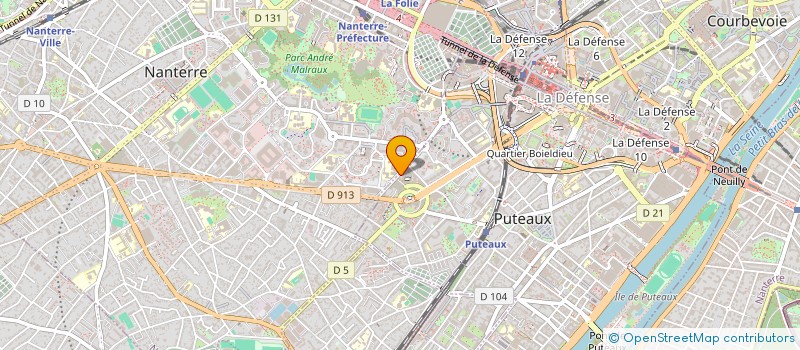 localisation de l'entreprise MADAME ZHUOYU LI à PUTEAUX