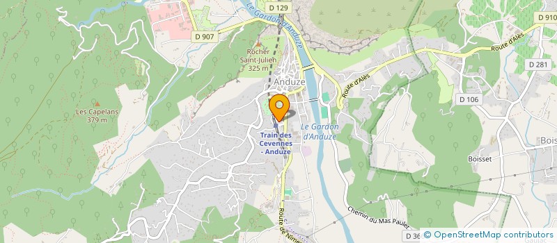 localisation de l'entreprise MADAME ZIA ANDERSEN  FOURCES