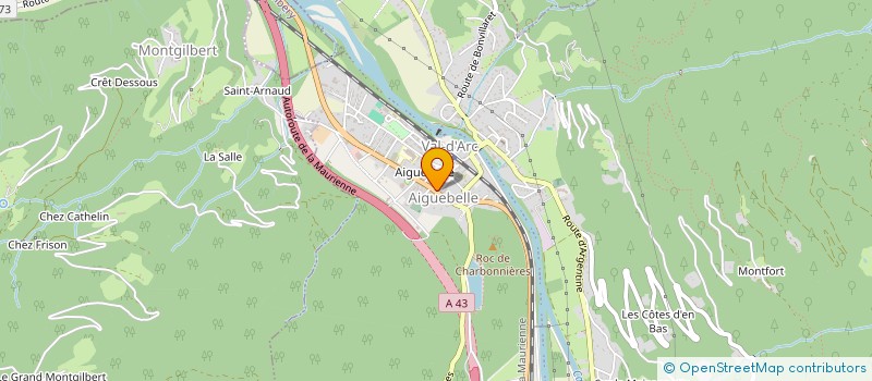 localisation de l'entreprise MADAME ZIA AUBRIOT  VAL-D'ARC