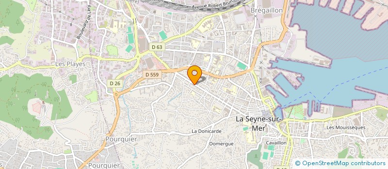 localisation de l'entreprise MADAME ZIE GNABOUYOU à LA SEYNE-SUR-MER