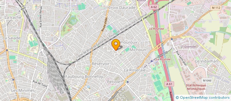 localisation de l'entreprise MADAME ZILANDA DA SILVA MOURAO à TOULOUSE