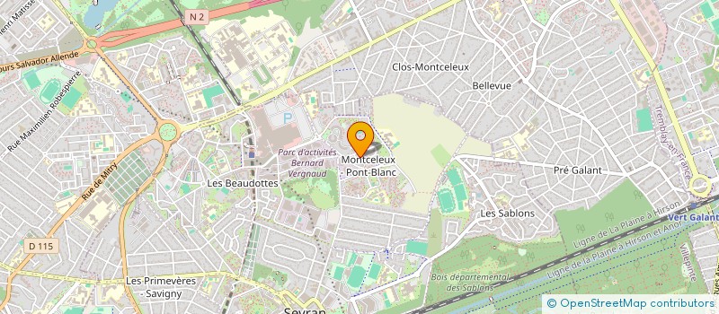 localisation de l'entreprise MADAME ZILEIDA FERREIRA LOPES à SEVRAN